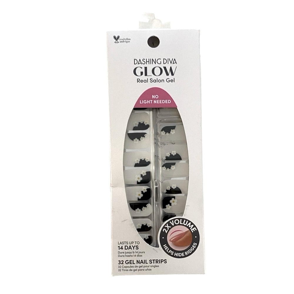 NEW 💅🏻 Gel Nail Strips Floral Daisy Design
